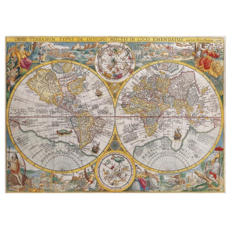پازل 1500 تکه راونزبرگر مدل Historic Map کد 16381