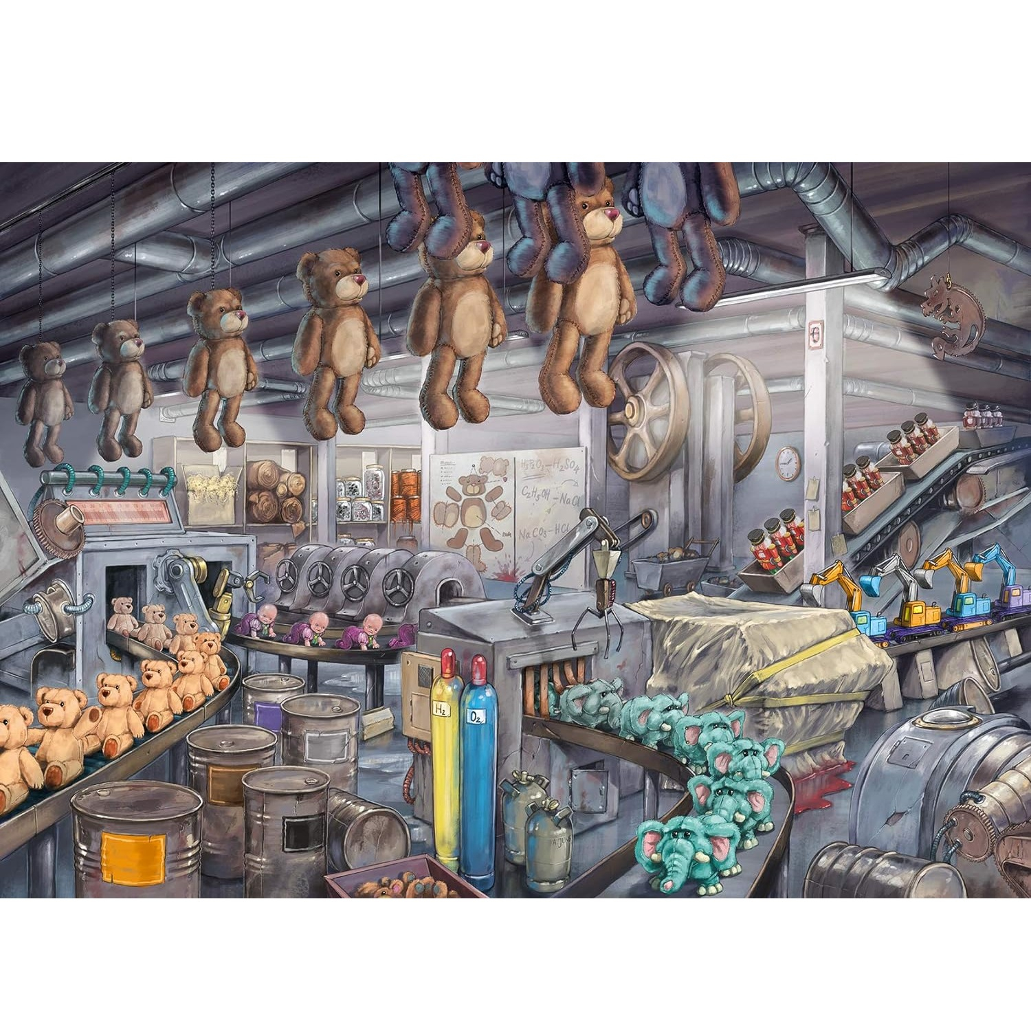 پازل 368 تکه راونزبرگر مدل Escape Puzzle The Toy Factory کد 16531