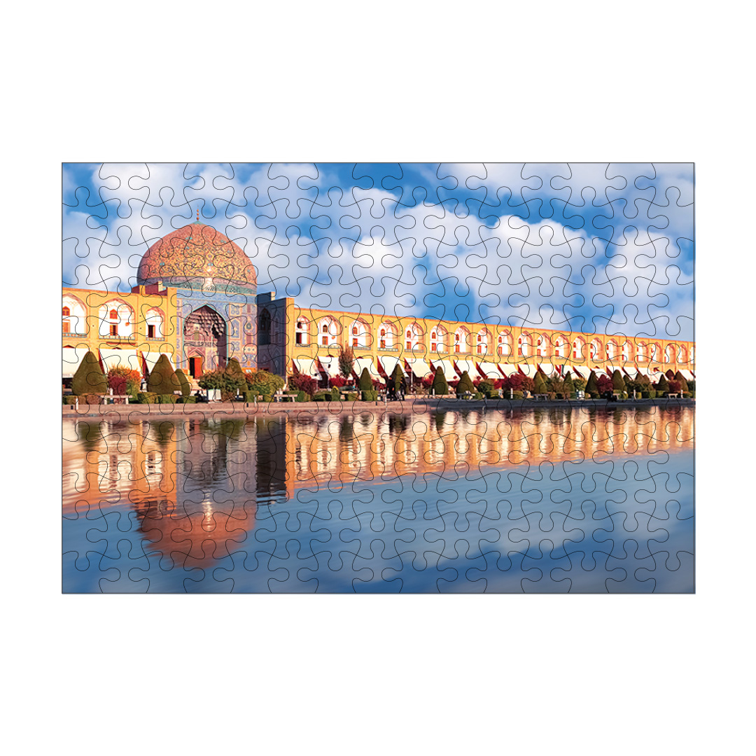 پازل 192 تکه مدل میدان نقش جهان کد B6029