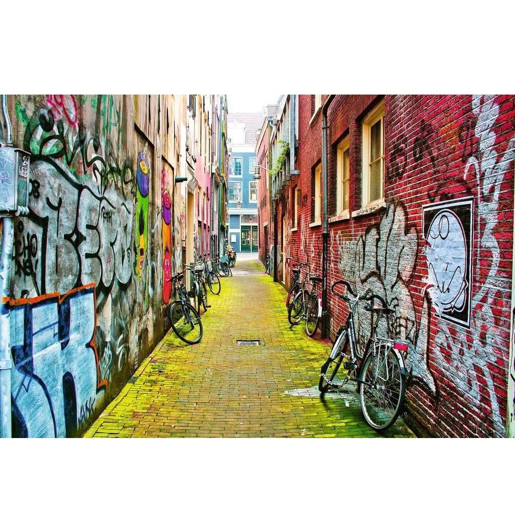 پازل 3000 تکه راونزبرگر مدل Street Art in Amsterdam کد 12000807