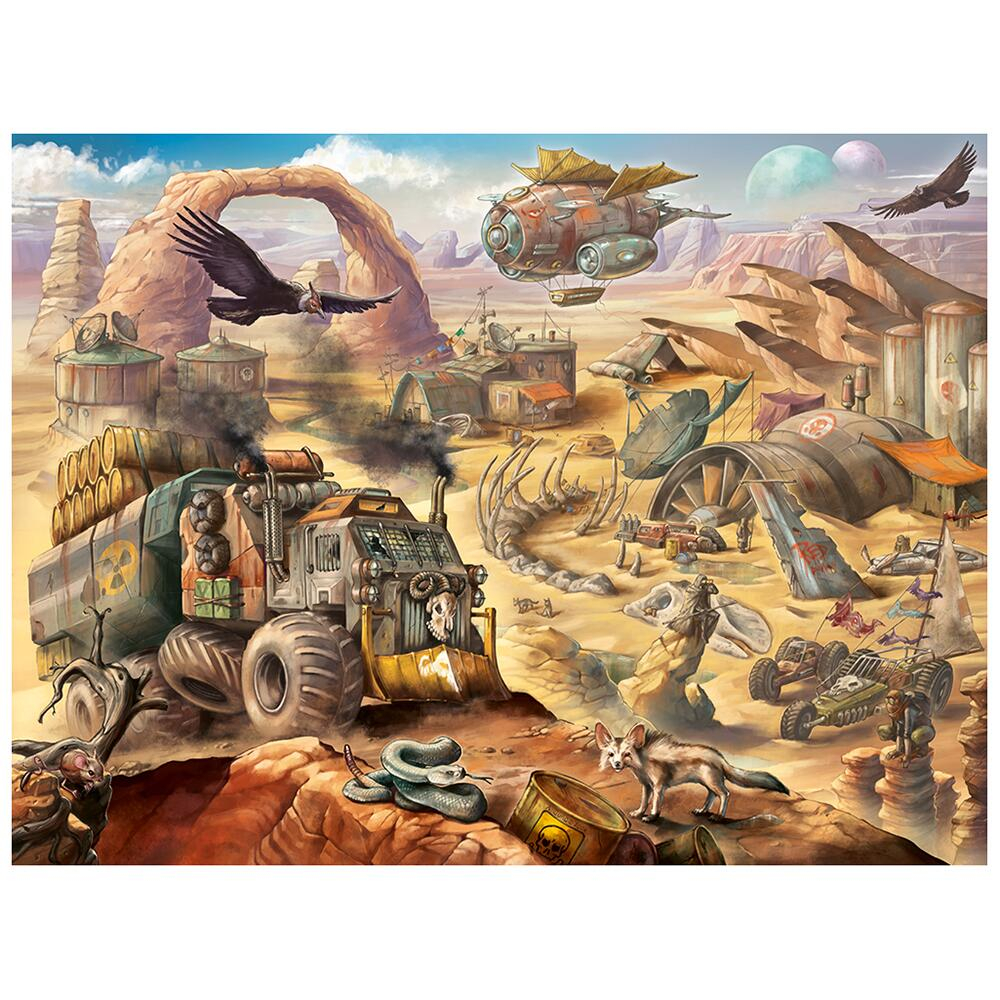 پازل 1500 تکه راونزبرگر مدل Welcome to the Wasteland کد 12001395 مناسب برای 14 سال به بالا