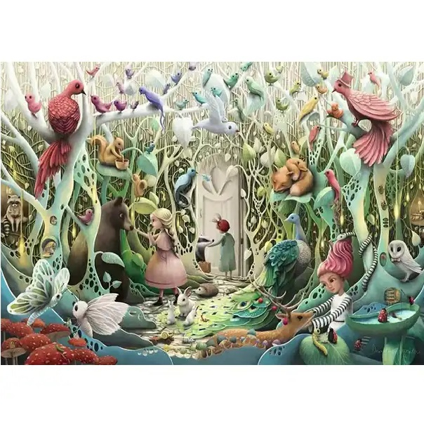 پازل 1000 تکه راونزبرگر مدل The Secret Garden کد 12000542 مناسب برای 14 سال به بالا