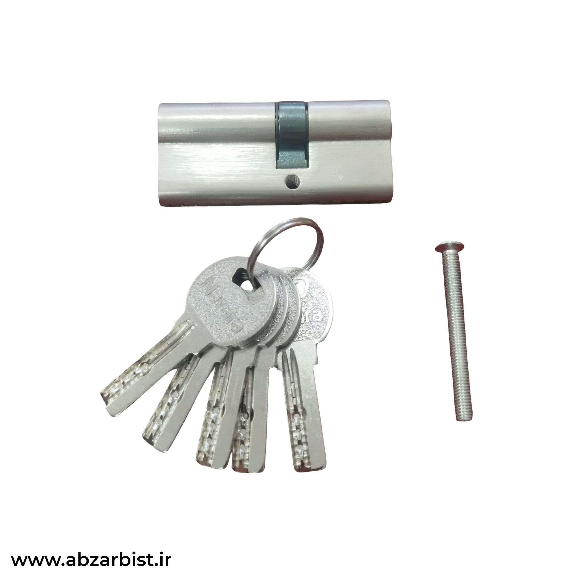 سیلندر قفل ناوارا مدل 5 کلید سایز 7 سانتی متر