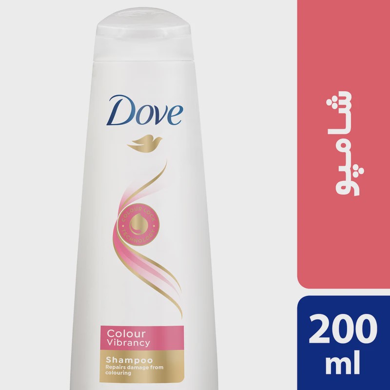 شامپو مخصوص موهای رنگ شده داو ایرانی مدل Colour Protect حجم 400 میلی لیتر