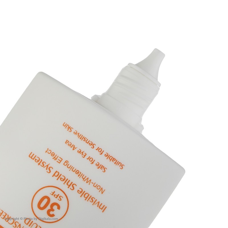 فلوئید ضد آفتاب بی رنگ الارو SPF30 مدل Non-Whitening مناسب پوست های حساس تحت لیسانس حجم 50 میلی لیتر