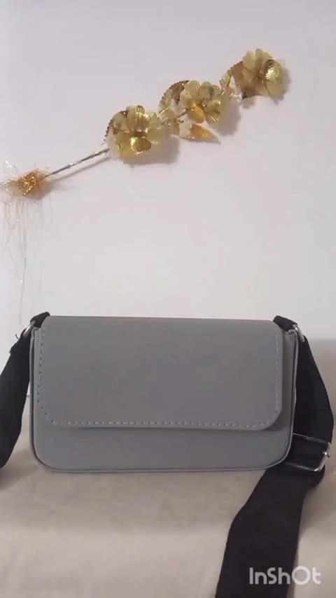 کیف دوشی دخترانه طوسی ، مشکی