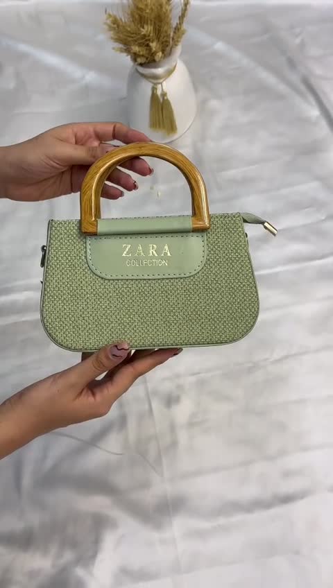 کیف دسته چوبی