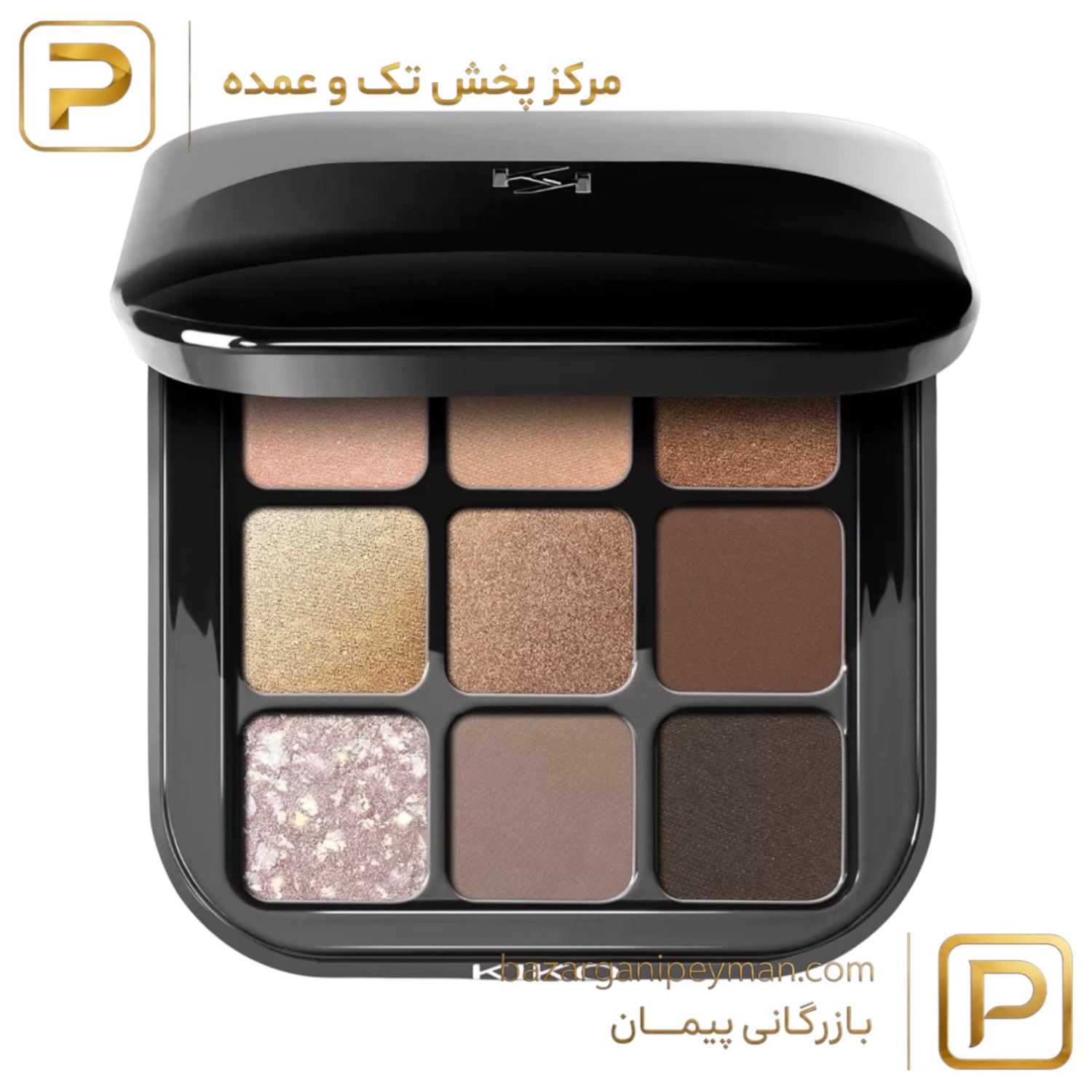 پالت سایه 9 عددی کیکو میلانو رنگ بندی مدل New Glamour