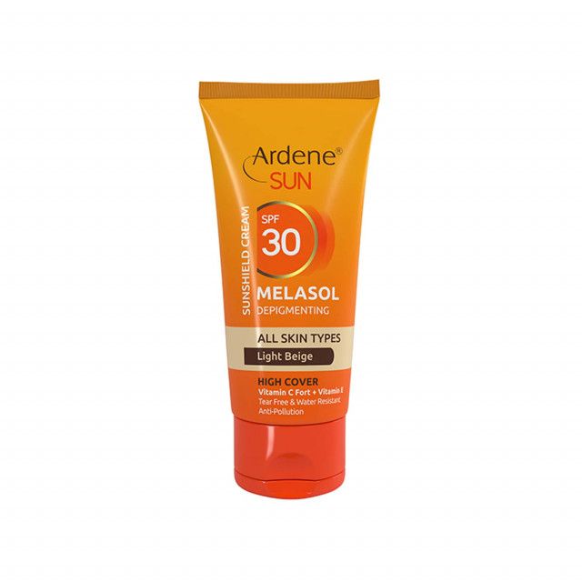 کرم ضد آفتاب آردن​ مدل Melasol SPF 30​ بژ روشن مناسب انواع پوست حجم 50 میلی لیتر