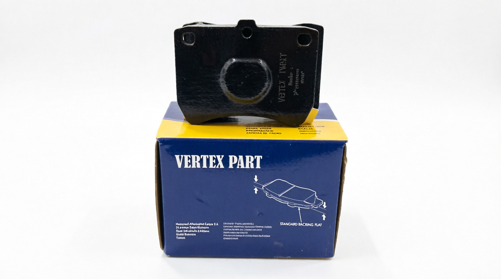 لنت ترمز جلو پراید برند VERTEX فوق العاده با ضمانت