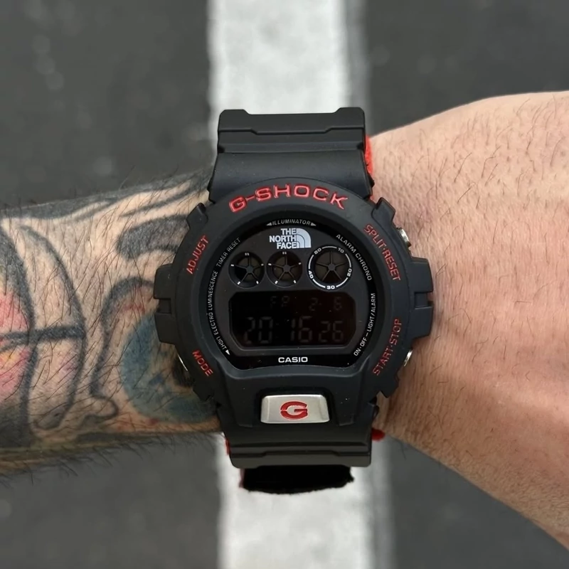 ساعت مچی جی شاک G-Shock DW-6900MS زرد برزنتی (جیشاک GShock)