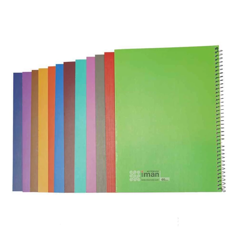 دفتر سیمی 60برگ ایمان کد 9705