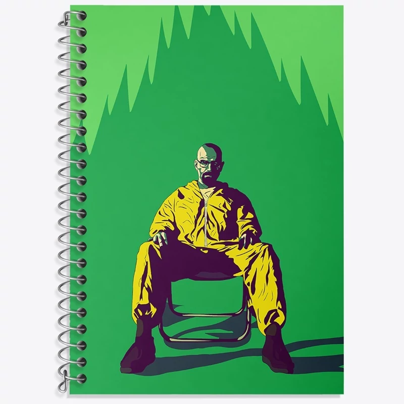 دفتر نقاشی 50 برگ خندالو طرح سریال بریکینگ بد Breaking Bad کد 13289