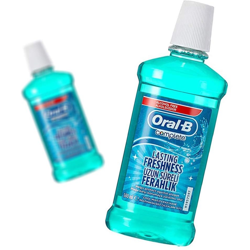 دهان شویه اورال-بی بدون الکل مدل Lasting Freshness حجم500میلی لیتر