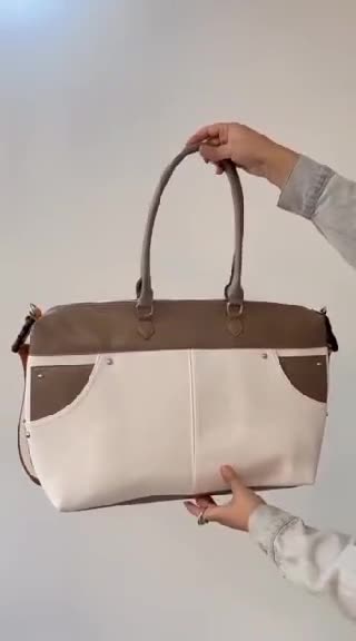 کیف کتان کنفی شیک خارجی 