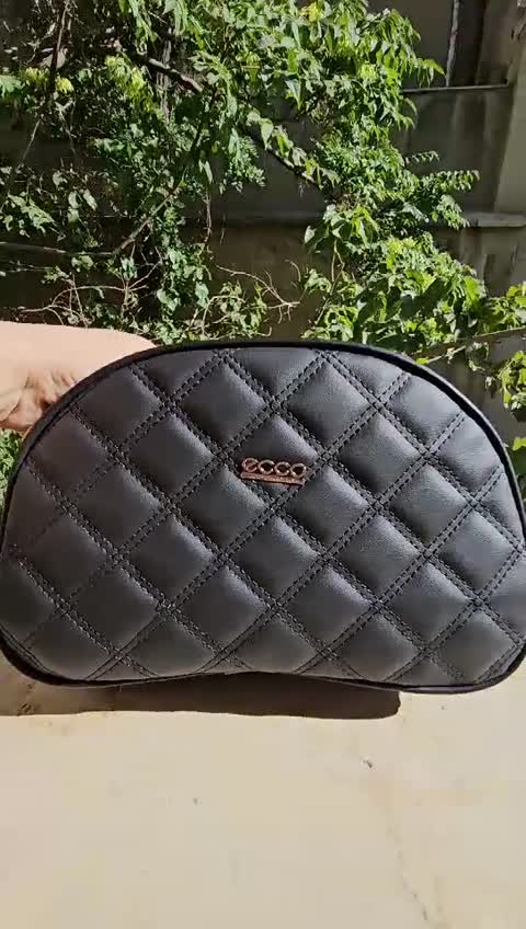 کیف زنانه دوزیپ گلدوزی اکو