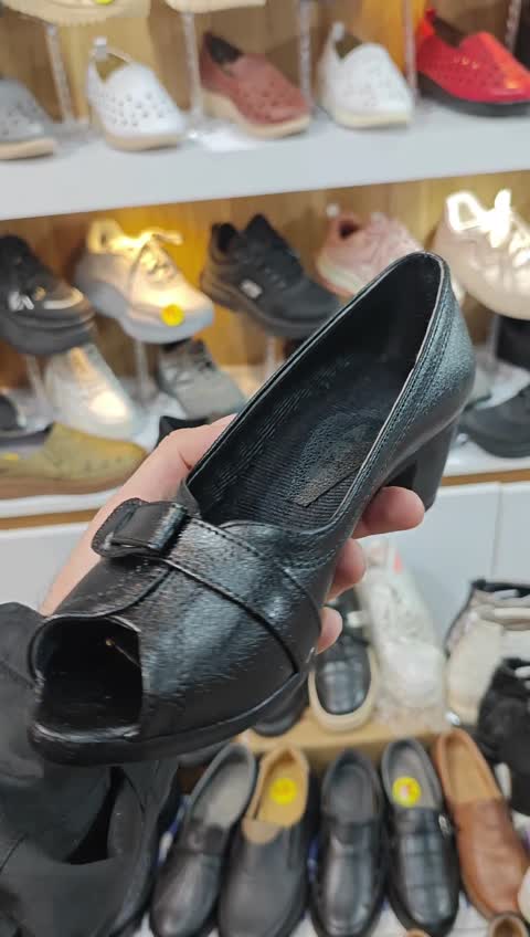 کفش تابستانی پاپیونی مشکی