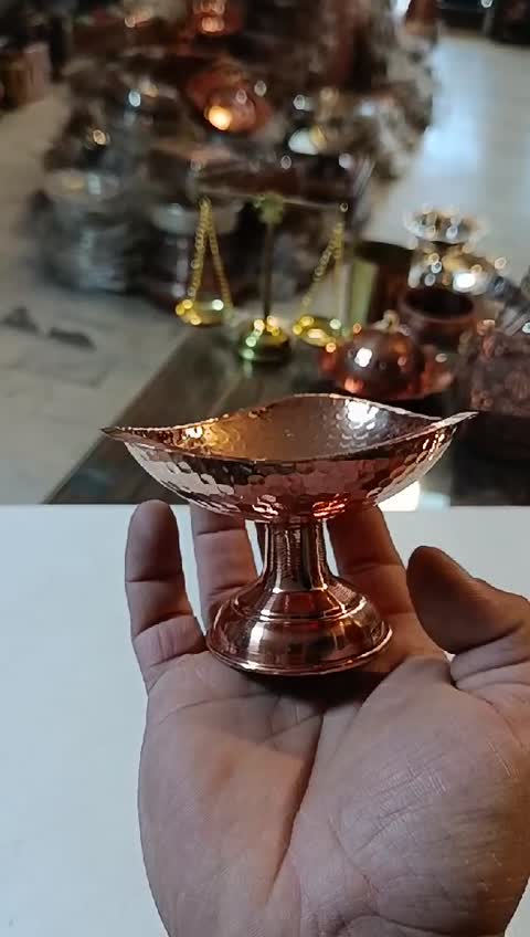 هفت سین مسی یا آجیل تک نفره سه بعدی چکشی