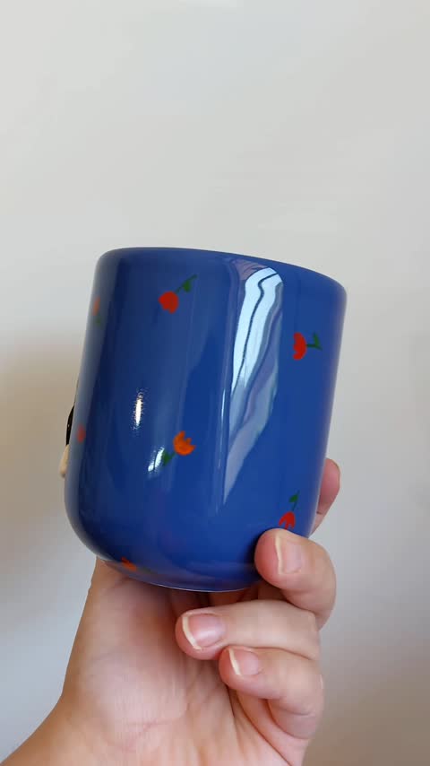 نیم ماگ(فنجان) طرح برجسته