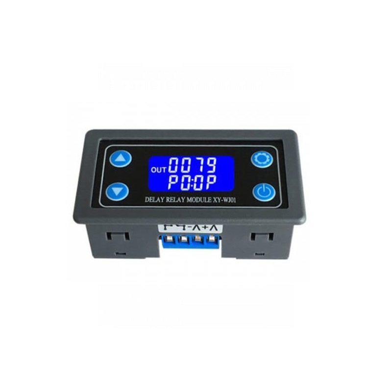 ماژول تایمر دیجیتال پنلی 6 تا 30 ولت XY-WJ01 اورجینال با حافظه داخلی