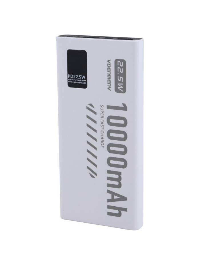 پاوربانک 10000mAh مدل DP43 – شارژ فوقسریع، نمایشگر دیجیتال و چندخروجی