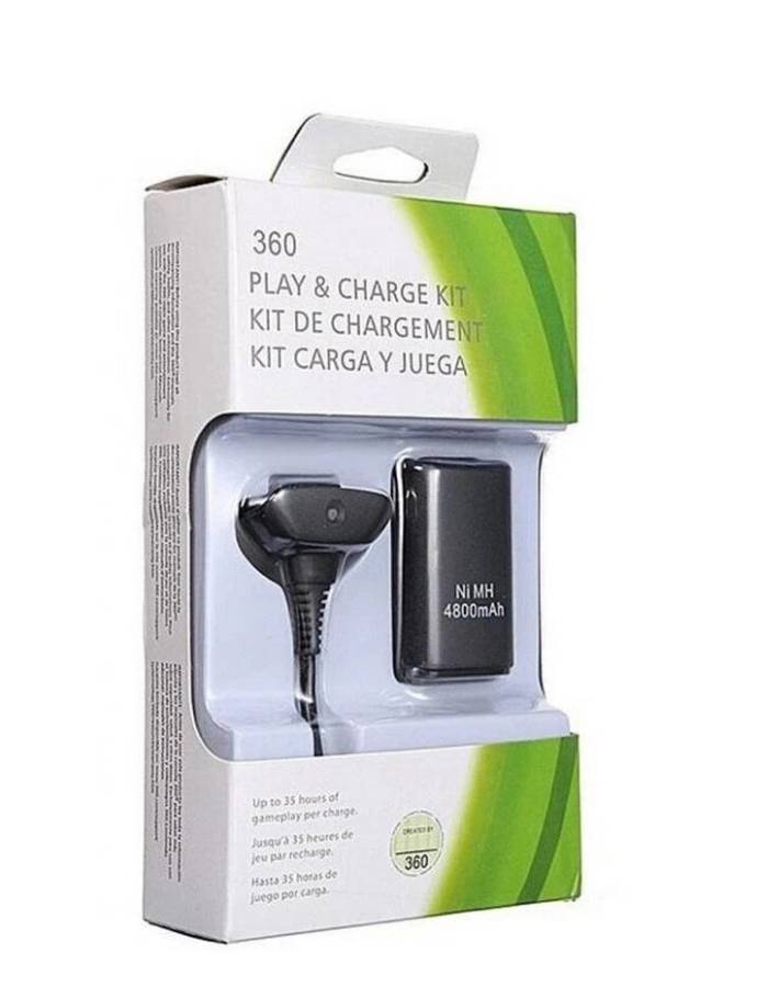 باتری و شارژر دسته Xbox 360 مدل RA-003-2 - ظرفیت 4800mAh