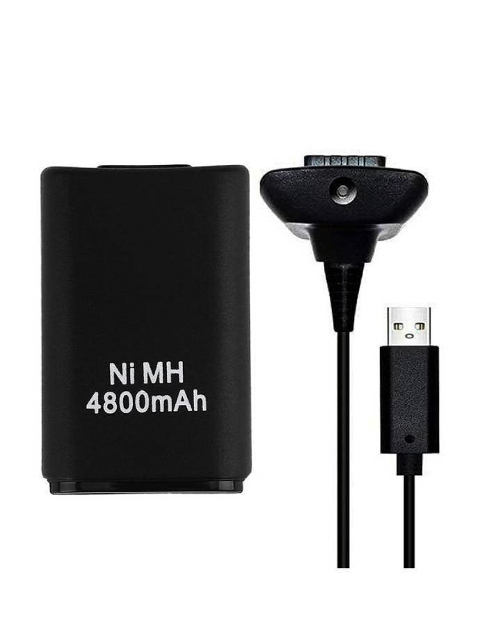 باتری و شارژر دسته Xbox 360 مدل RA-003-2 - ظرفیت 4800mAh