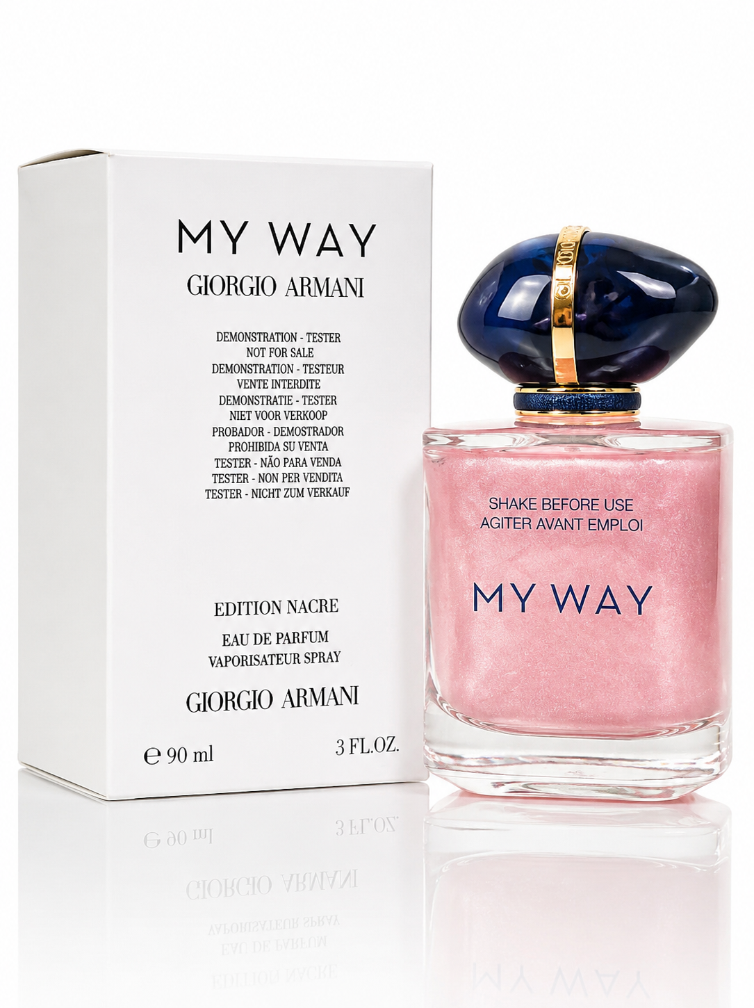 ادکلن جورجیو آرمانی مای وی شاین دار Giorgio Armani My Way(جعبه تستر)
