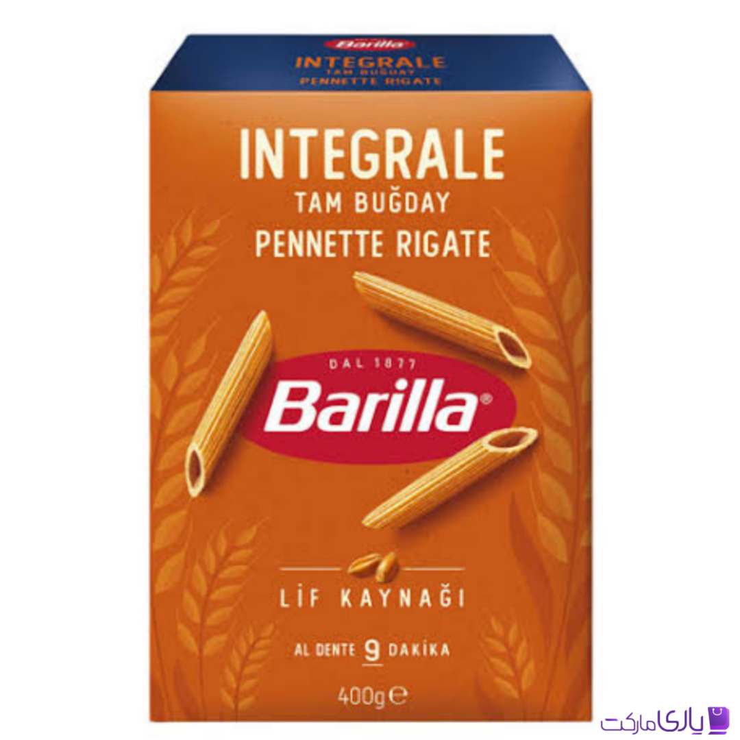 ماکارونی پنه ریگاته تمام غله سبوسدار باریلا Barilla حجم 400 میل