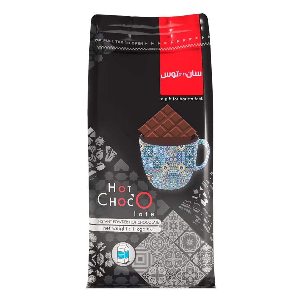 پودر هات چاکلت 80% سانتوس 1 کیلویی