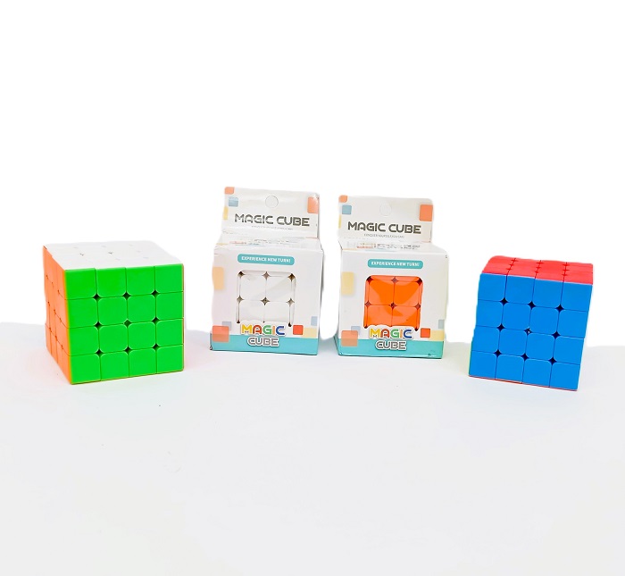 مکعب روبیک 44 تک جعبه MAGIC CUBE فروش تکی و تعداد تحویل فوری تهران