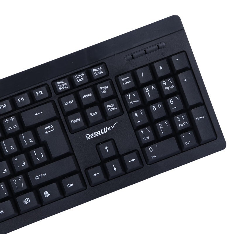 کیبورد و موس بی سیم دیتا لایف مدل Datalife KM-W23