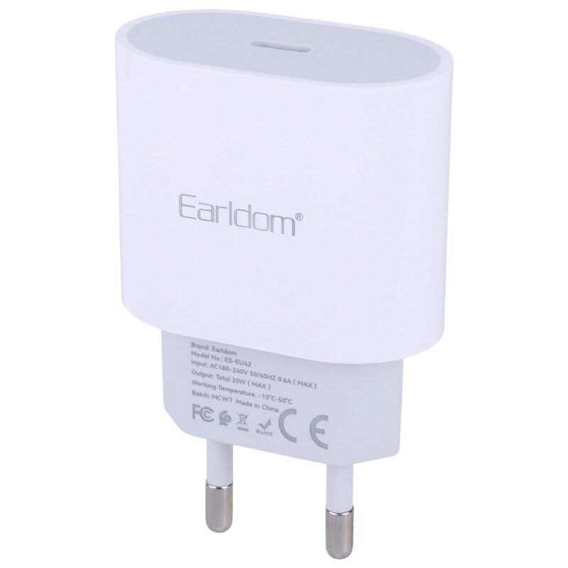 شارژر فست شارژ ارلدام مدل Earldom ES-EU42