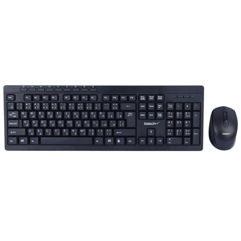 کیبورد و موس بی سیم دیتا لایف مدل Datalife KM-W23
