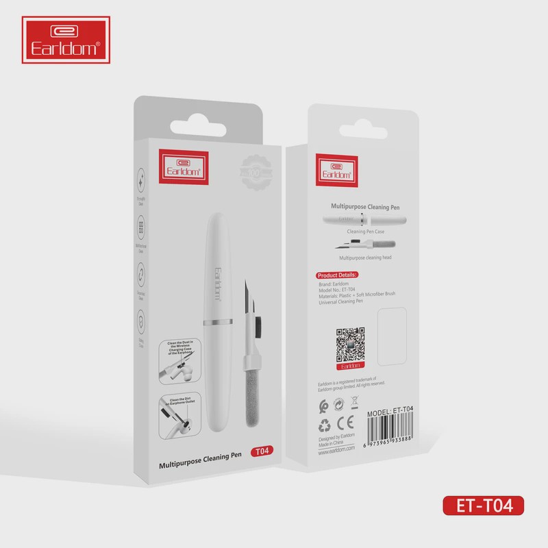 کیت تمیز کننده ایرپاد و گوشی موبایل ارلدام مدل T04(اورجینال)