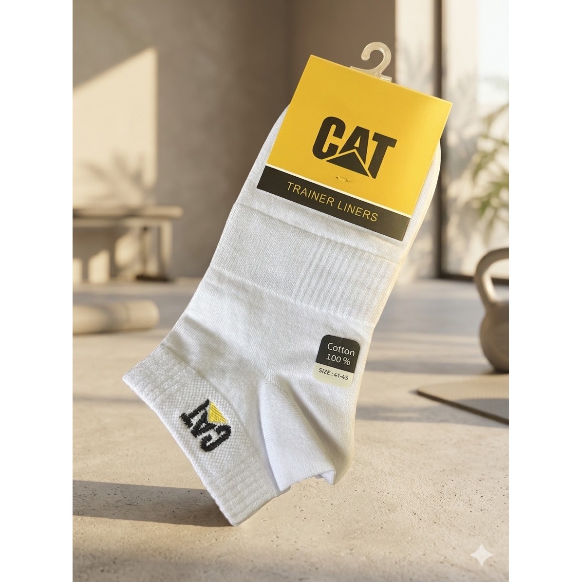 جوراب مردانه مچی اسپورت کت CAT مرال
