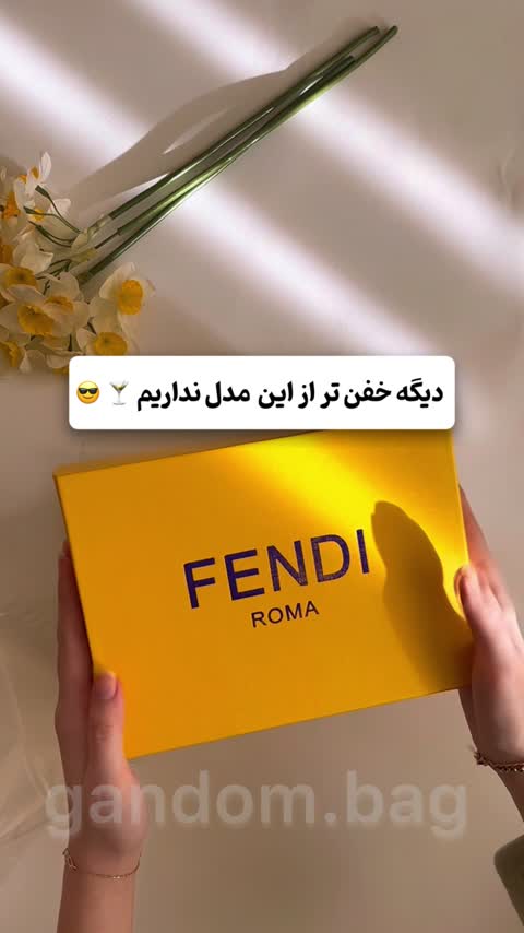 کیف فندی به همراه شناسنامه