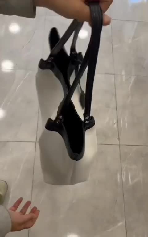 کیف زنانه بزرگ کتان کنفی شیک