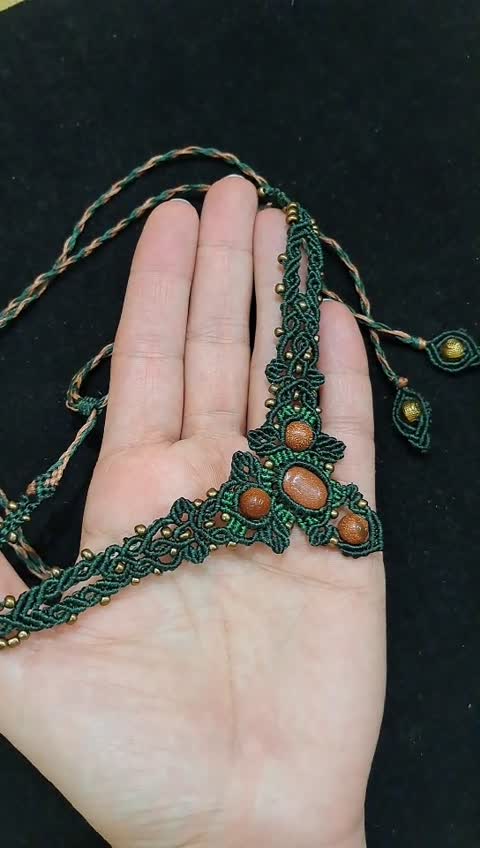 سربند مکرومه بافی میکرومکرومه