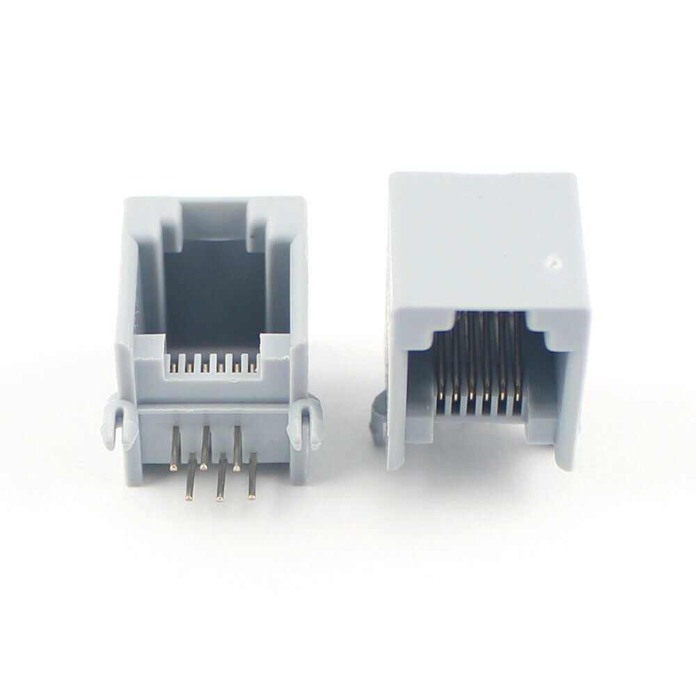 سوکت تلفنی مادگی روبردی 6 پین 6P6C