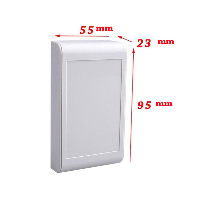 جعبه پلاستیک دوتکه 9.5× 5.5 - ارتفاع 2.3 مشکی