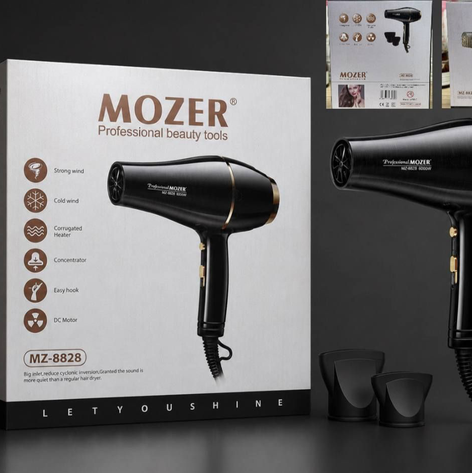 سشوار حرفه ایی MOZER مدل MZ-8828