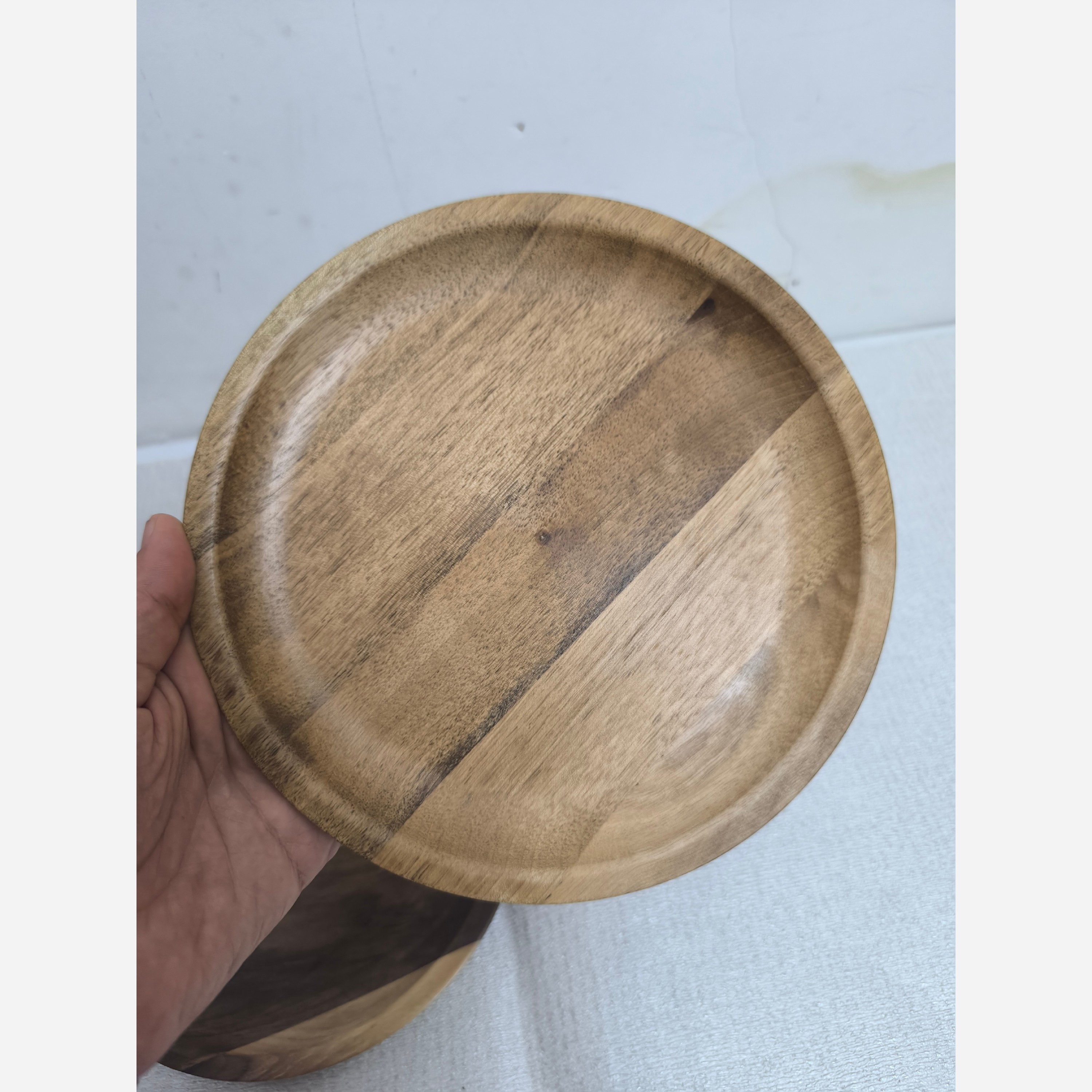 بشقاب چوبی عمده 24 عددی