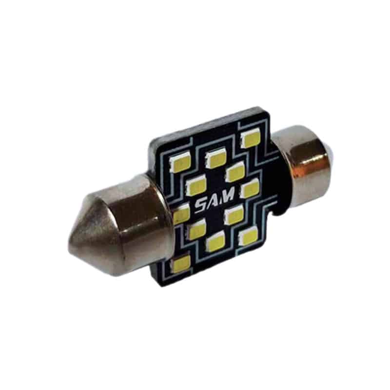 لامپ SMD فشنگی 12 تایی SAM بسته 2 عددی ( پس کرایه )