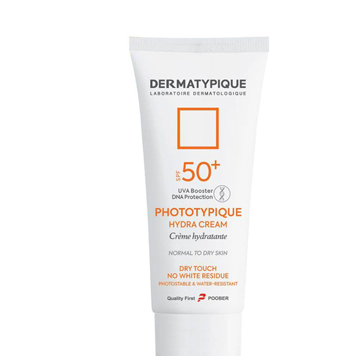 کرم ضد آفتاب درماتیپیک مناسب پوست نرمال تا خشک مدل Phototypique با SPF+50 حجم 50 میلی لیتر