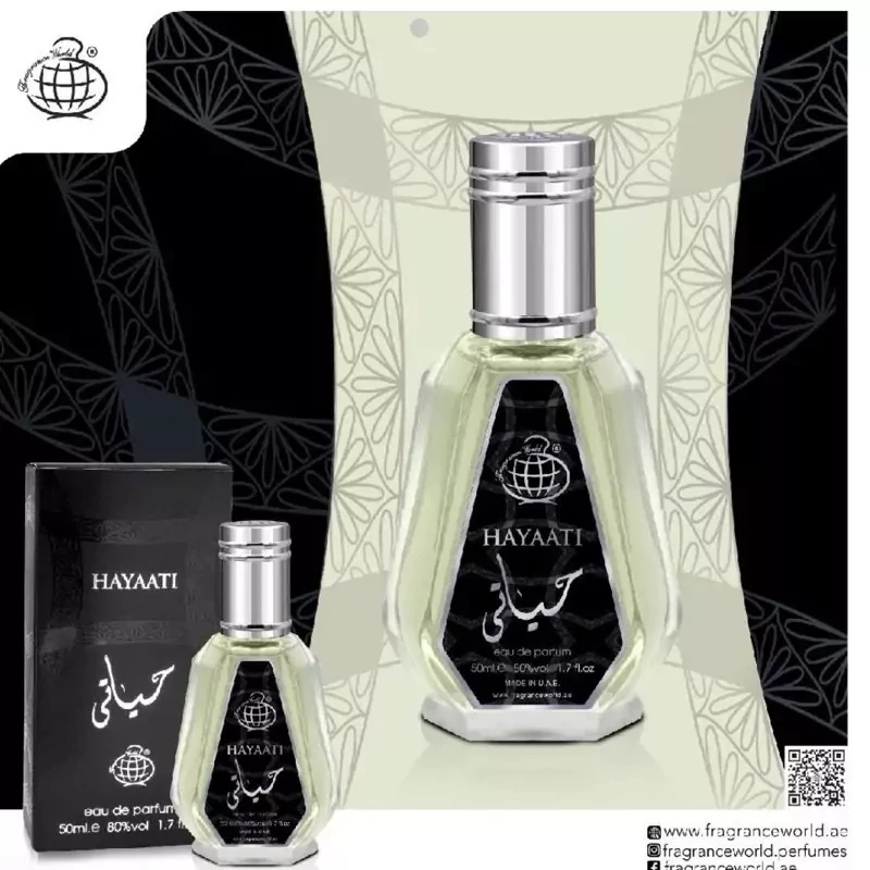 ادکلن حیاتی فرگرانس 50 میل (HAYAATI Fragrance)