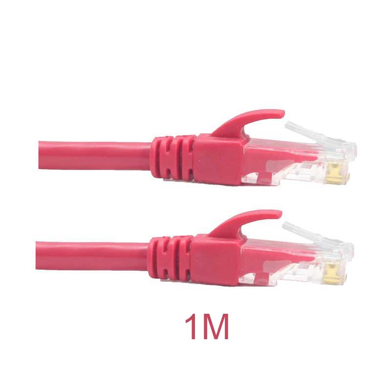 کابل شبکه CAT5 دو سر سوکت 1M فله