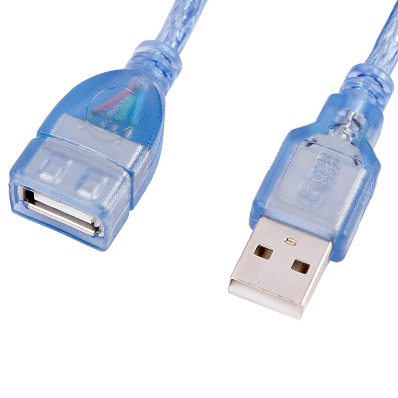 کابل افزایش طول USB شیشه ای شیلد دار مدل Oscar 30CM