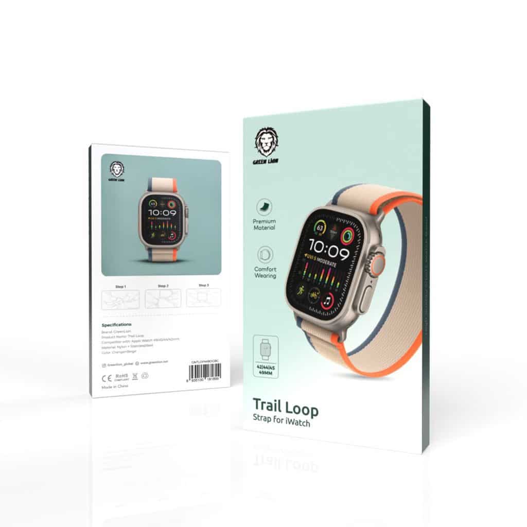 بند نایلونی Green Lion Trail Loop برای اپل واچ (42/44/45/49mm)