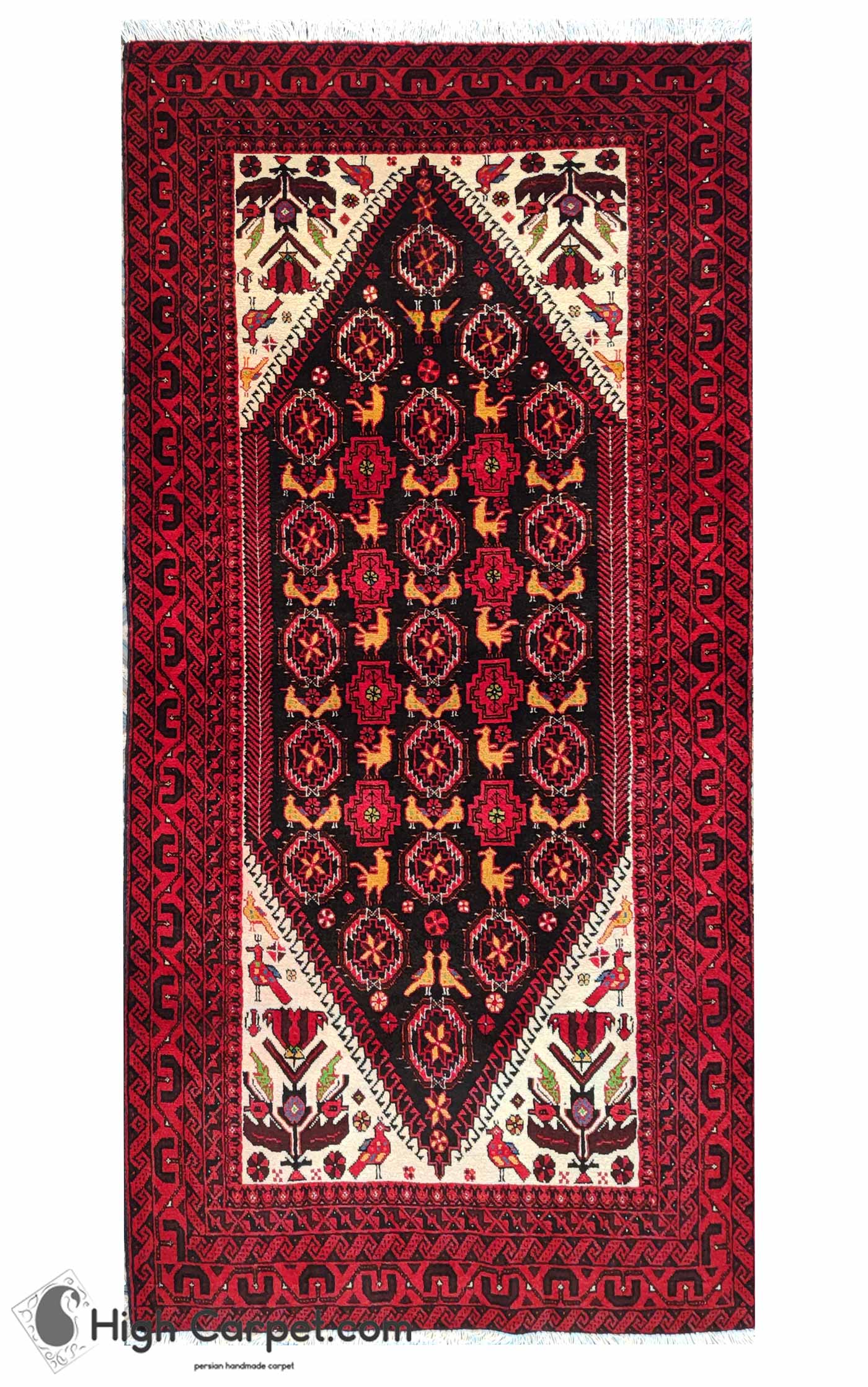 فرش دستباف 1.5متری بلوچ کد050039